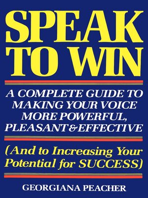 cover image of Speak to Win
